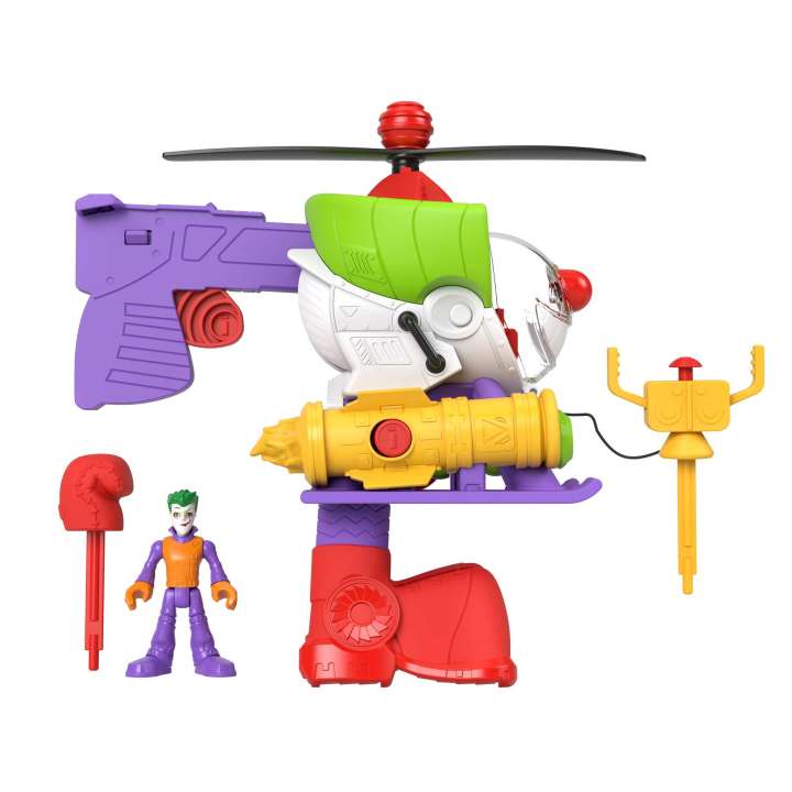 Fisher Price: Imaginext Dc Super Friends The Joker Robo Copter