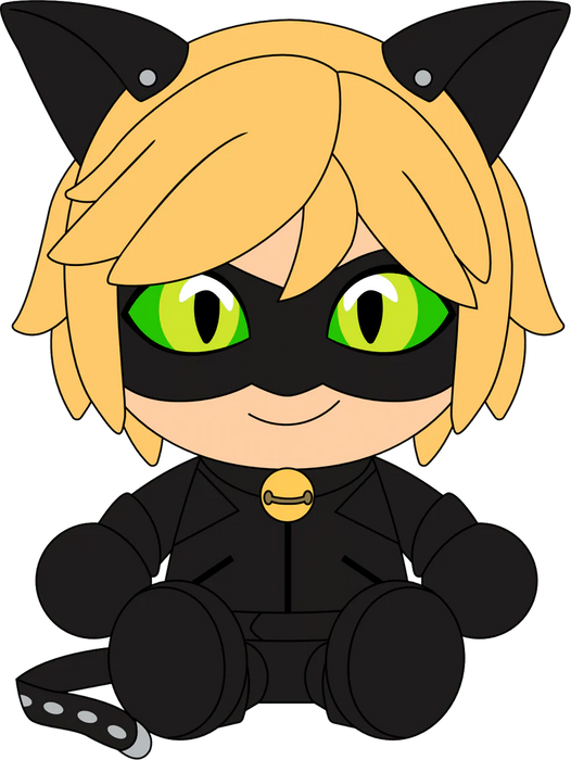 Youtooz Plush: Miraculous - Cat Noir Peluche 9 pulgadas