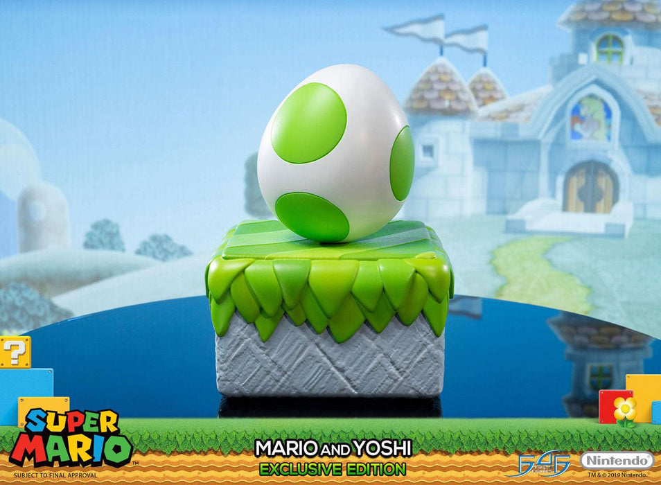 First 4 Figures: Super Mario - Mario y Yoshi Exclusive Edition 19 Pulgadas
