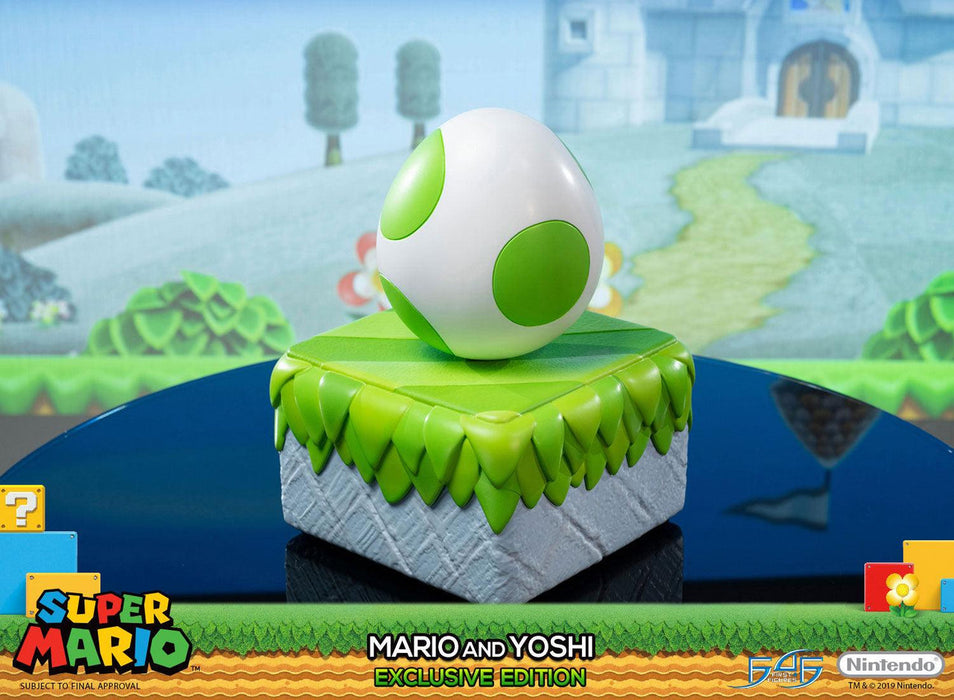 First 4 Figures: Super Mario - Mario y Yoshi Exclusive Edition 19 Pulgadas