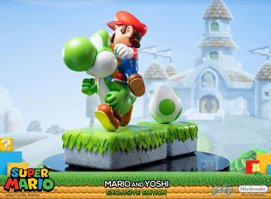 First 4 Figures: Super Mario - Mario y Yoshi Exclusive Edition 19 Pulgadas