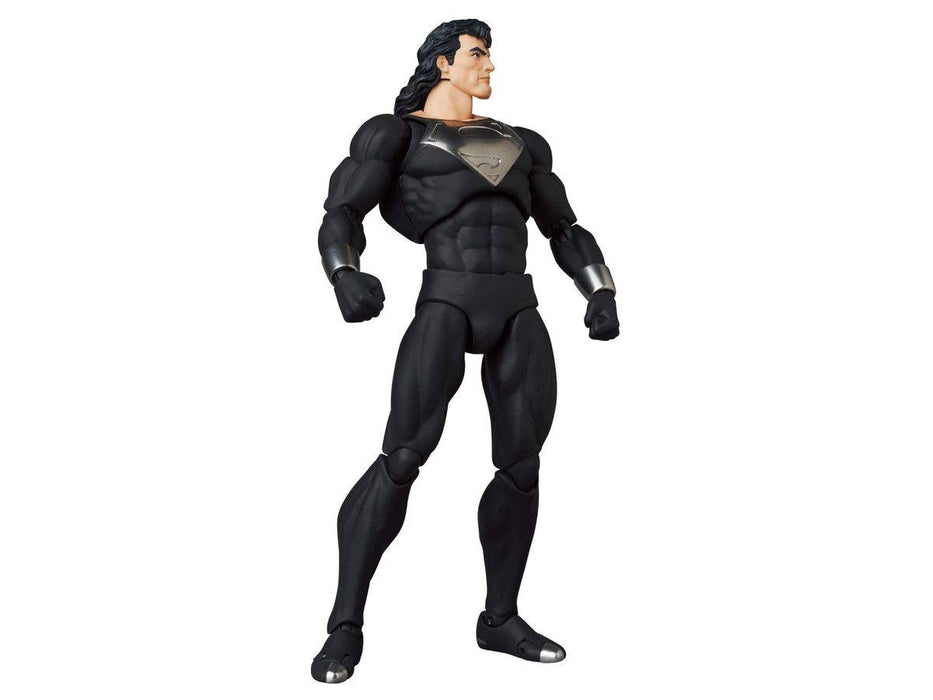 Medicom Toy Mafex: Dc Return Of Superman - Superman Traje Negro