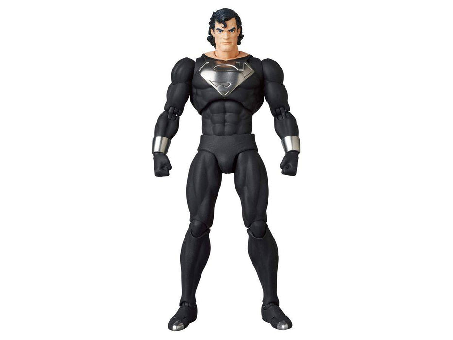 Medicom Toy Mafex: Dc Return Of Superman - Superman Traje Negro