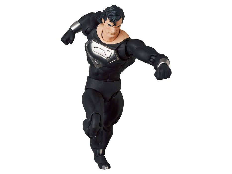 Medicom Toy Mafex: Dc Return Of Superman - Superman Traje Negro