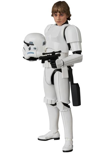 Medicom Toy Mafex: Star Wars A New Hope - Luke Skywalker Traje De Stormtrooper