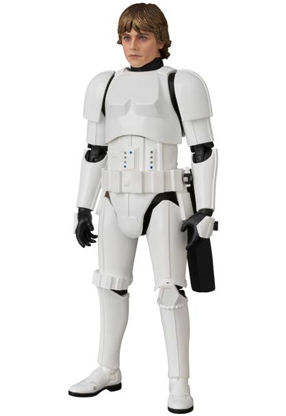 Medicom Toy Mafex: Star Wars A New Hope - Luke Skywalker Traje De Stormtrooper