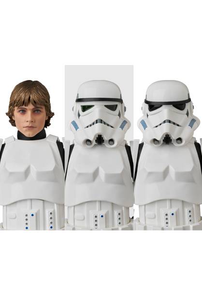 Medicom Toy Mafex: Star Wars A New Hope - Luke Skywalker Traje De Stormtrooper