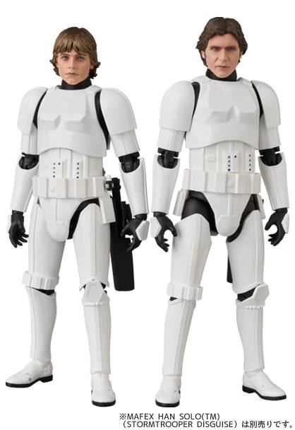 Medicom Toy Mafex: Star Wars A New Hope - Luke Skywalker Traje De Stormtrooper