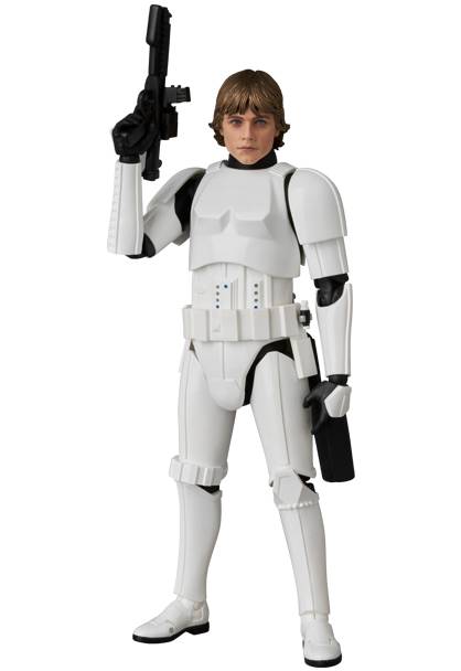 Medicom Toy Mafex: Star Wars A New Hope - Luke Skywalker Traje De Stormtrooper