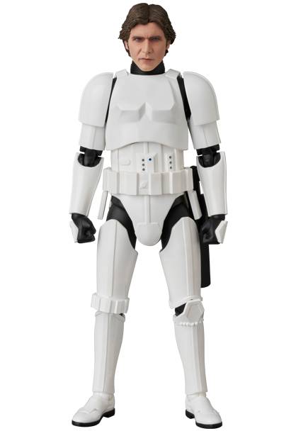 Medicom Toy Mafex: Star Wars A New Hope - Han Solo Traje De Stormtrooper