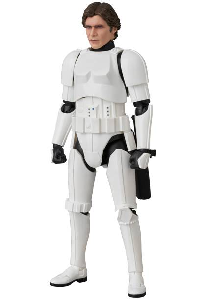 Medicom Toy Mafex: Star Wars A New Hope - Han Solo Traje De Stormtrooper