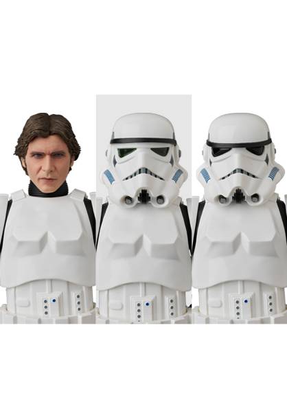 Medicom Toy Mafex: Star Wars A New Hope - Han Solo Traje De Stormtrooper