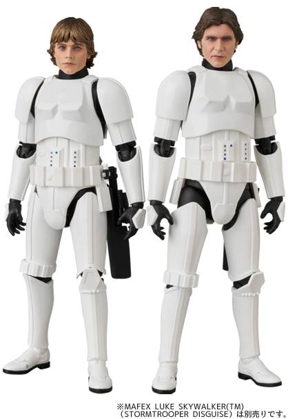 Medicom Toy Mafex: Star Wars A New Hope - Han Solo Traje De Stormtrooper