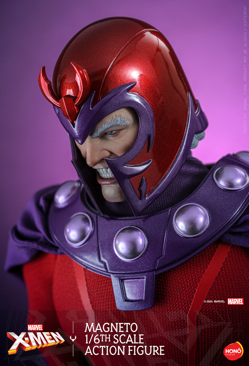 Hono Studio Action Figure: Marvel X Men - Magneto Escala 1/6
