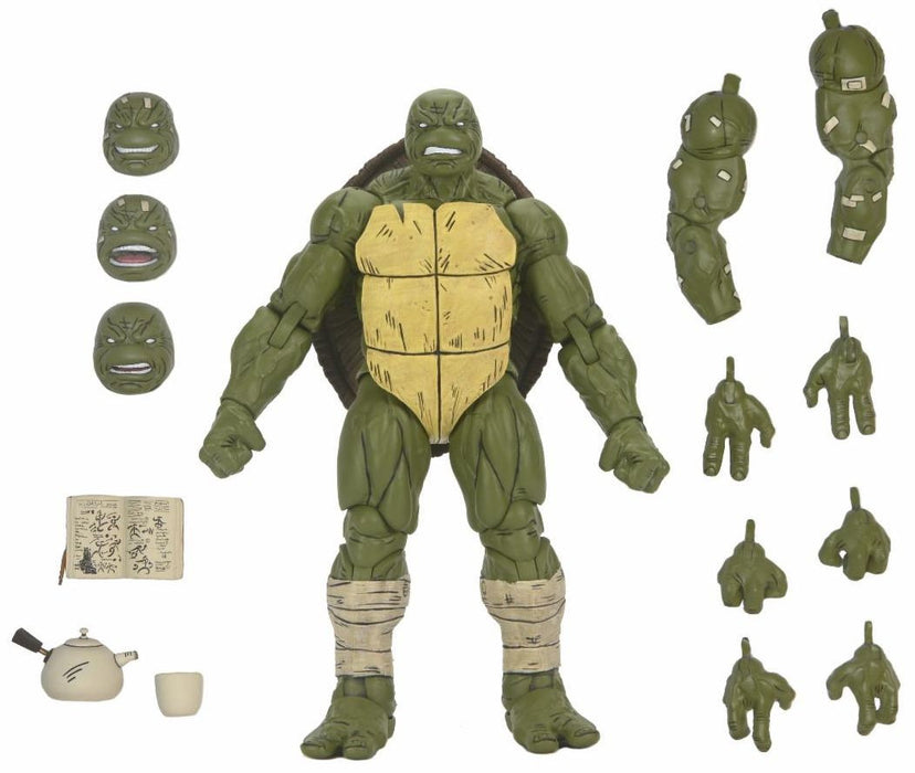 NECA Figura de Accion: TMNT Tortugas Ninja The Last Ronin - Ronin con daño de batalla 7 Pulgadas
