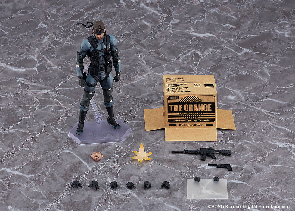 Max Factory Figma: Metal Gear Solid 2 Sons Of Liberty - Solid Snake Mgs2 Updated Edition