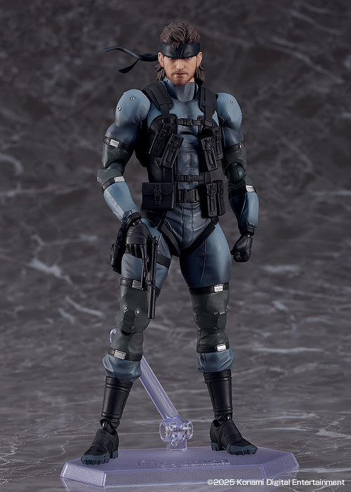 Max Factory Figma: Metal Gear Solid 2 Sons Of Liberty - Solid Snake Mgs2 Updated Edition