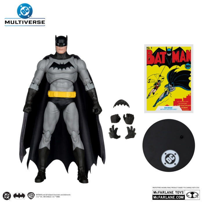 Mcfarlane Dc Multiverse: Batman Num 1 - Batman Chase 7 Pulgadas