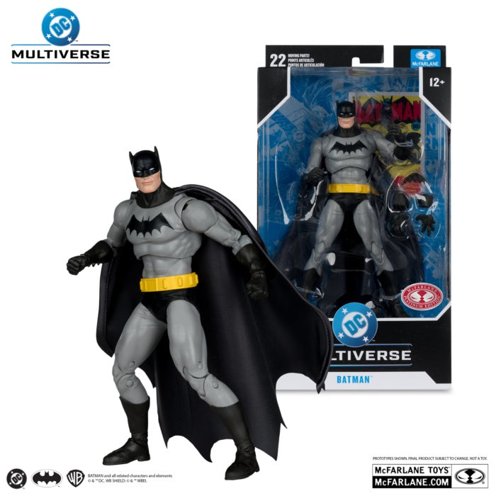 Mcfarlane Dc Multiverse: Batman Num 1 - Batman Chase 7 Pulgadas
