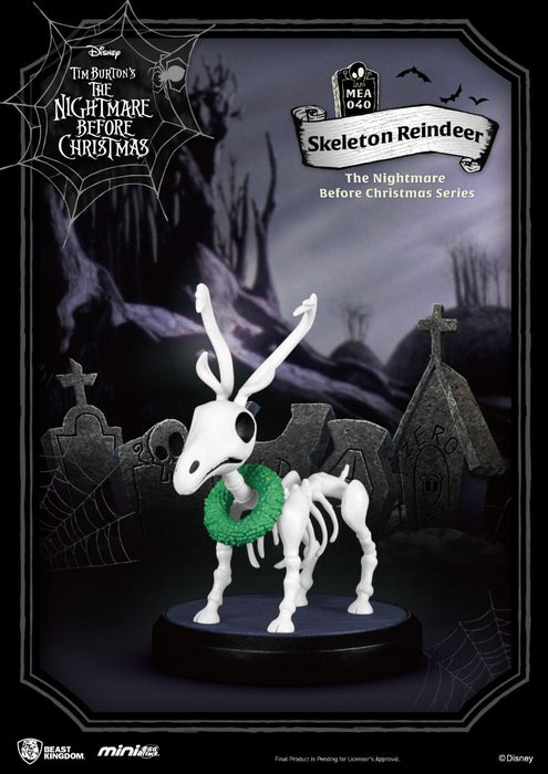 Beast Kingdom Mini Egg Attack: Disney Mundo De Jack - Reno Esqueletico MEA-040