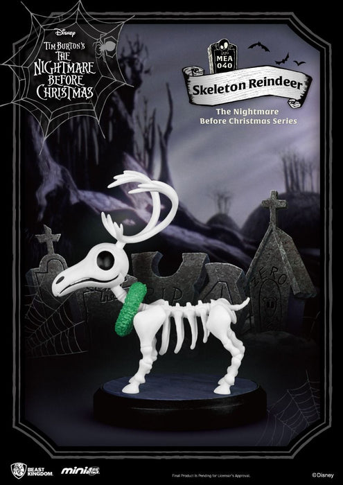 Beast Kingdom Mini Egg Attack: Disney Mundo De Jack - Reno Esqueletico MEA-040