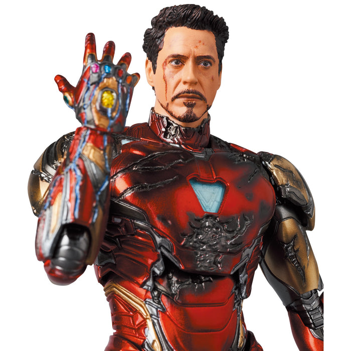 Medicom Toy Mafex: Marvel Avengers Endgame - Iron Man Mark 85 Battle Damage