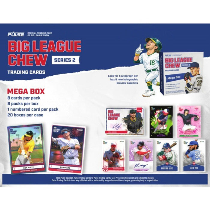 Pulse TCG MLB 2026: Big League Chew Serie 2 - Mega Box