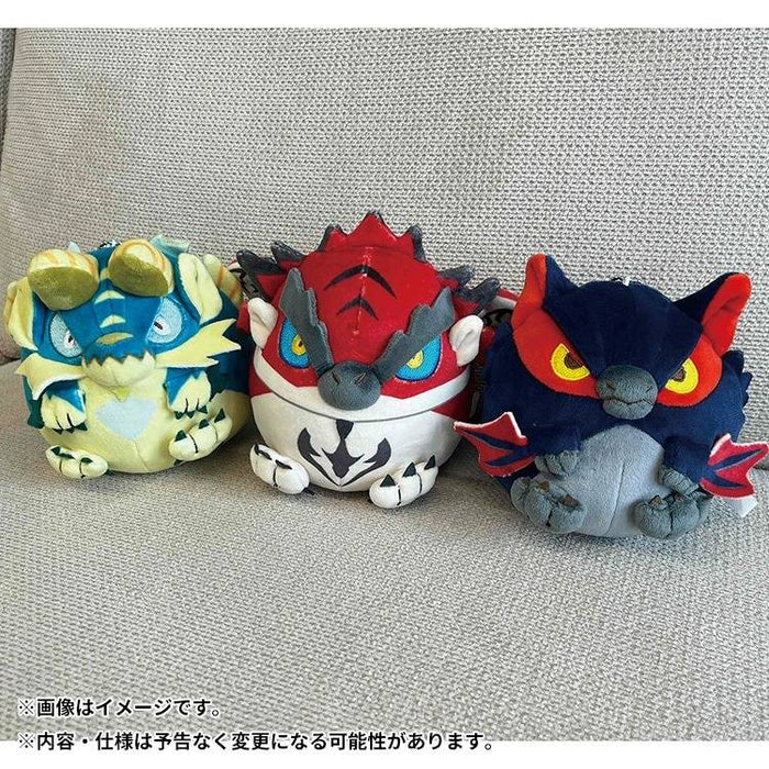 Capcom Plushie Fluffy Eggshaped Mini: Monster Hunter - Zinogre Peluche