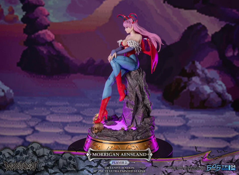 First 4 Figures: Darkstalkers - Morrigan Aensland Player 2 Variant 10 Pulgadas