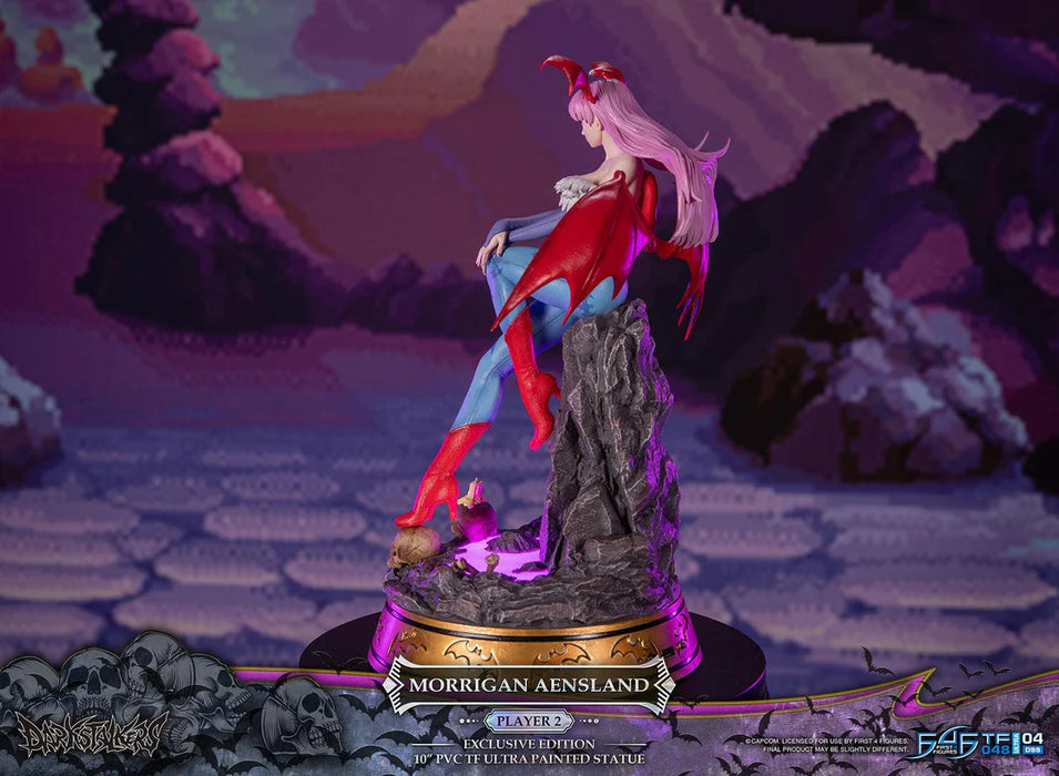 First 4 Figures: Darkstalkers - Morrigan Aensland Player 2 Variant 10 Pulgadas