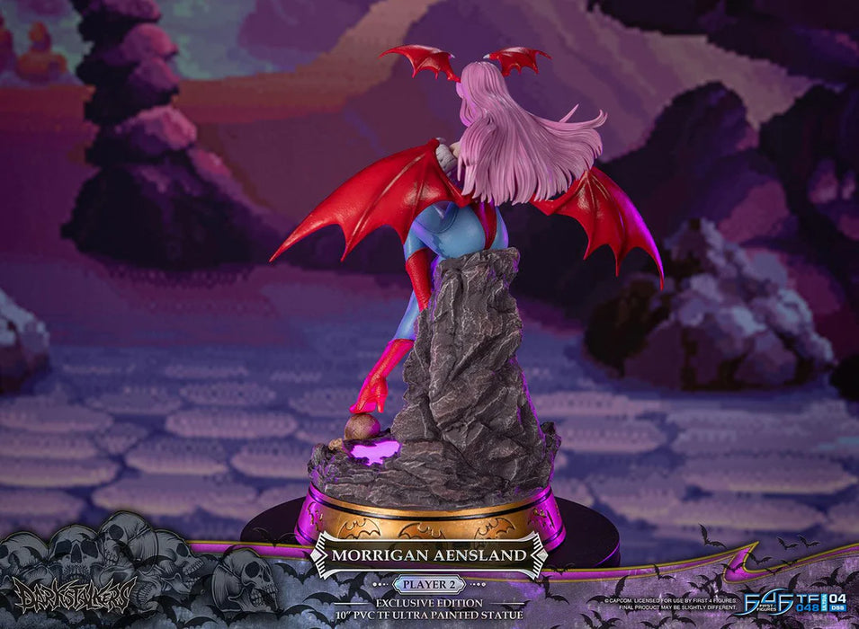 First 4 Figures: Darkstalkers - Morrigan Aensland Player 2 Variant 10 Pulgadas