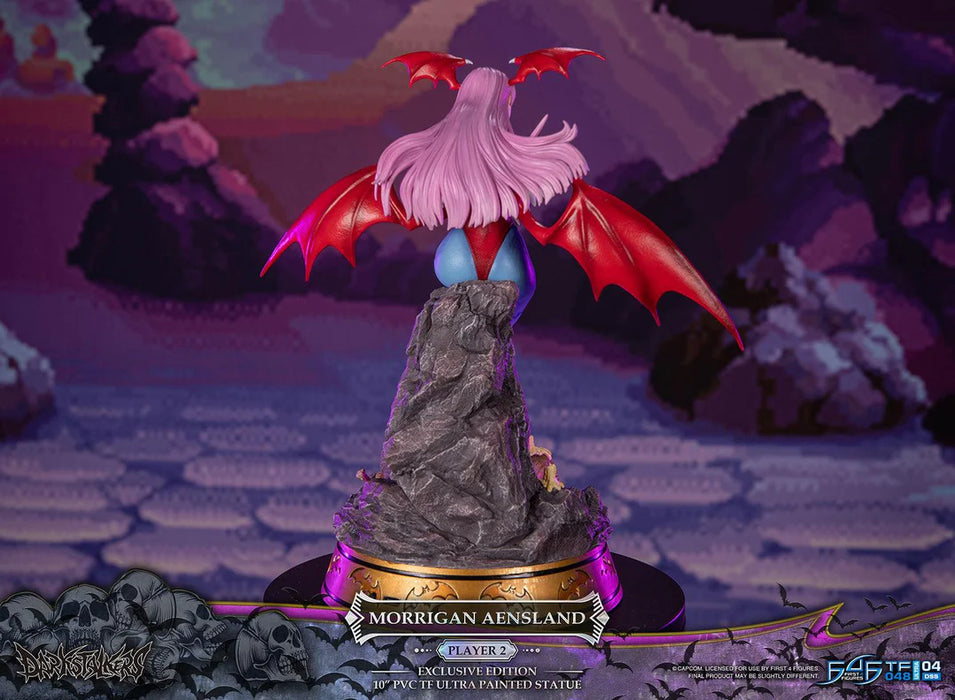 First 4 Figures: Darkstalkers - Morrigan Aensland Player 2 Variant 10 Pulgadas