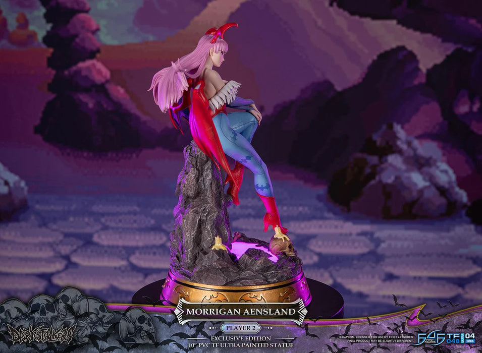 First 4 Figures: Darkstalkers - Morrigan Aensland Player 2 Variant 10 Pulgadas