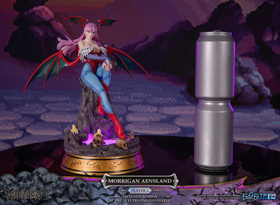 First 4 Figures: Darkstalkers - Morrigan Aensland Player 2 Variant 10 Pulgadas