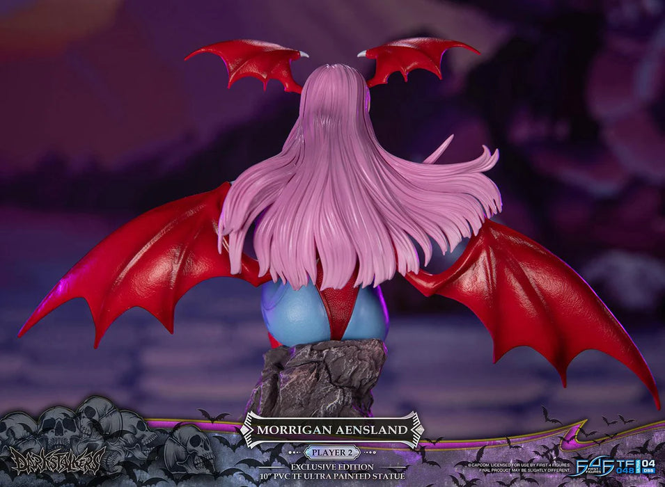 First 4 Figures: Darkstalkers - Morrigan Aensland Player 2 Variant 10 Pulgadas
