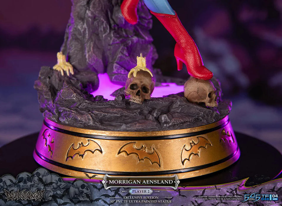 First 4 Figures: Darkstalkers - Morrigan Aensland Player 2 Variant 10 Pulgadas