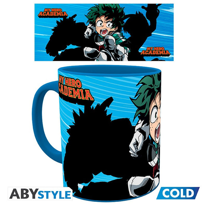ABYstyle Taza De Ceramica Termocromatica: My Hero Academia - Deku, Ochaco y Bakugo 320 ml