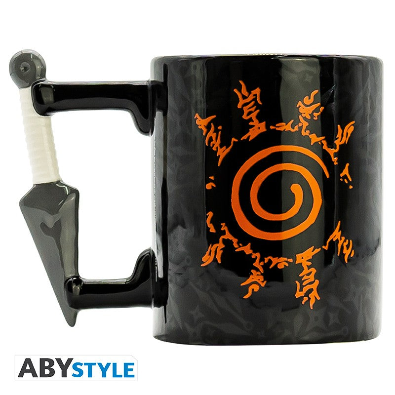 ABYstyle Taza De Ceramica: Naruto Shippuden - Mango De Kunai 3D 460 ml