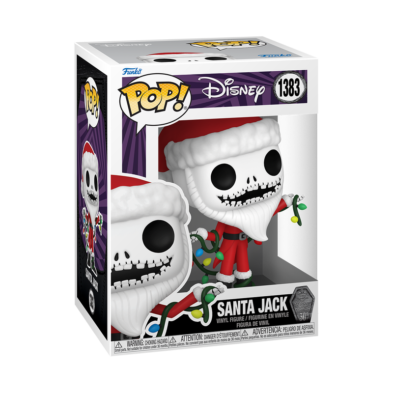 Funko Pop Disney: Mundo De Jack 30 Aniversario - Santa Jack