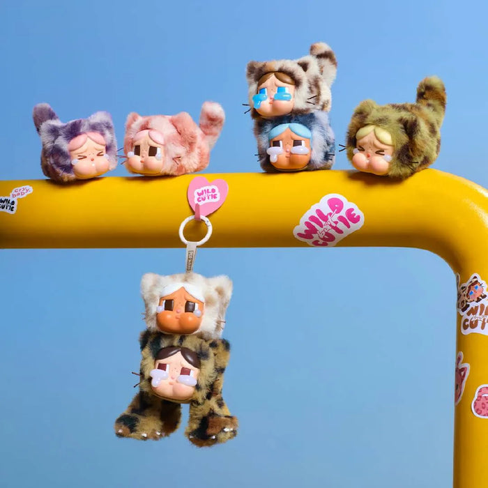 POP MART: CRYBABY - Wild but Cutie Series Vinyl Plush Pendant Blind Box