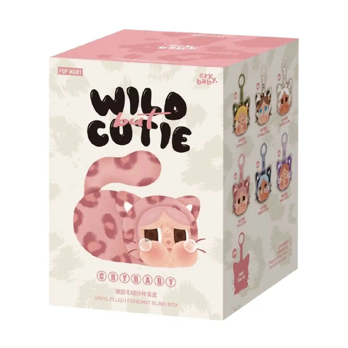 POP MART: CRYBABY - Wild but Cutie Series Vinyl Plush Pendant Blind Box