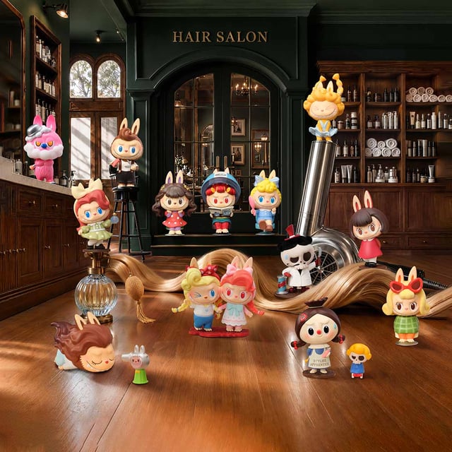 POP MART: Labubu The Monsters - Hair Salon Series Figures