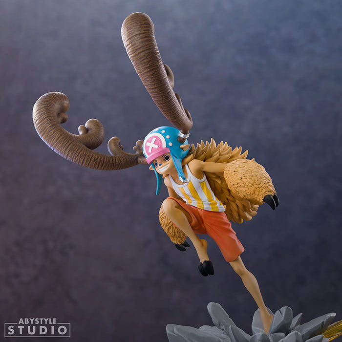 ABYStyle Super Figure Collection: One Piece - Chopper Forma de astas Escala 1/10