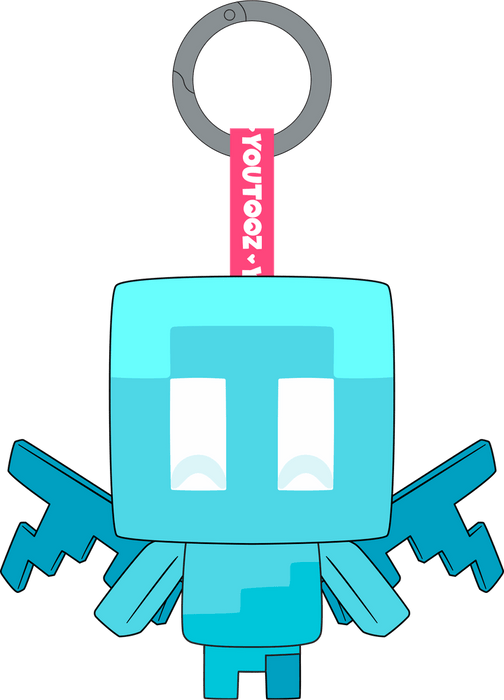 Youtooz Plush Keychain: Minecraft - Allay Llavero 5 Pulgadas