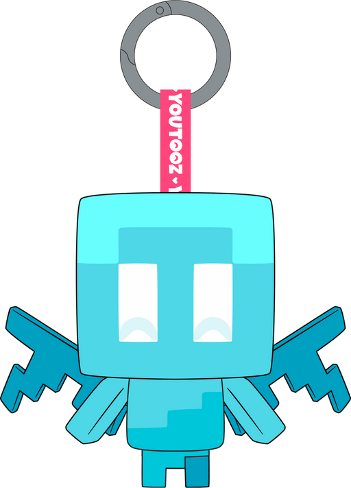 Youtooz Plush Keychain: Minecraft - Allay Llavero 5 Pulgadas