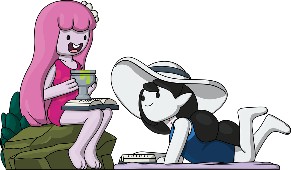 Youtooz Animation: Hora De Aventura - Princesa Chicle y Marceline Verano