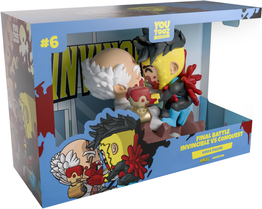 Youtooz Animation: Invincible - Invincible Vs Conquest Batalla Final