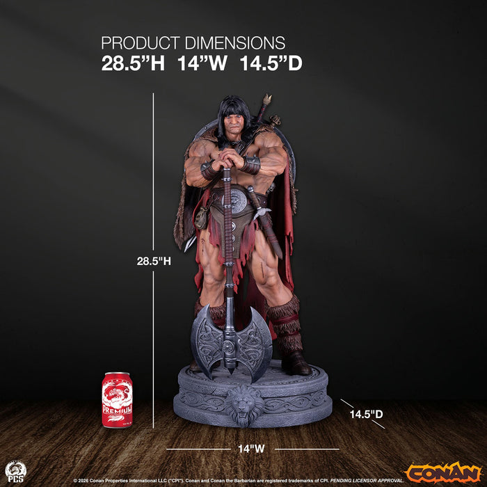 PCS Statue: Cimmerian Warriors - Conan Escala 1/3