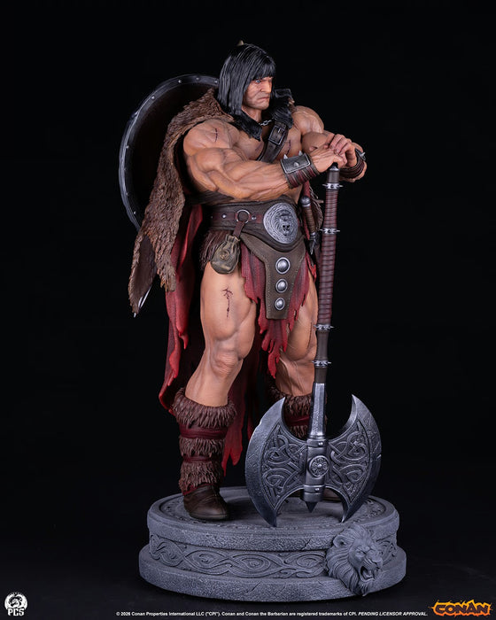 PCS Statue: Cimmerian Warriors - Conan Escala 1/3