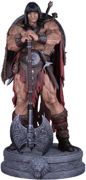PCS Statue: Cimmerian Warriors - Conan Escala 1/3
